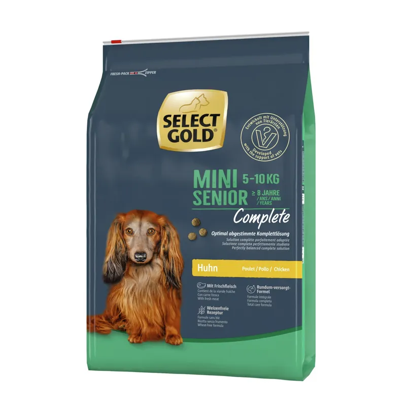 Bestpreis Select Gold Senior Mini Huhn/Truthahn 4 kg